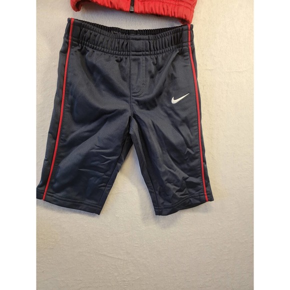 Infant Nike 2 pc set Black & Red Tracksuit MSRP $56 - Picture 3 of 11